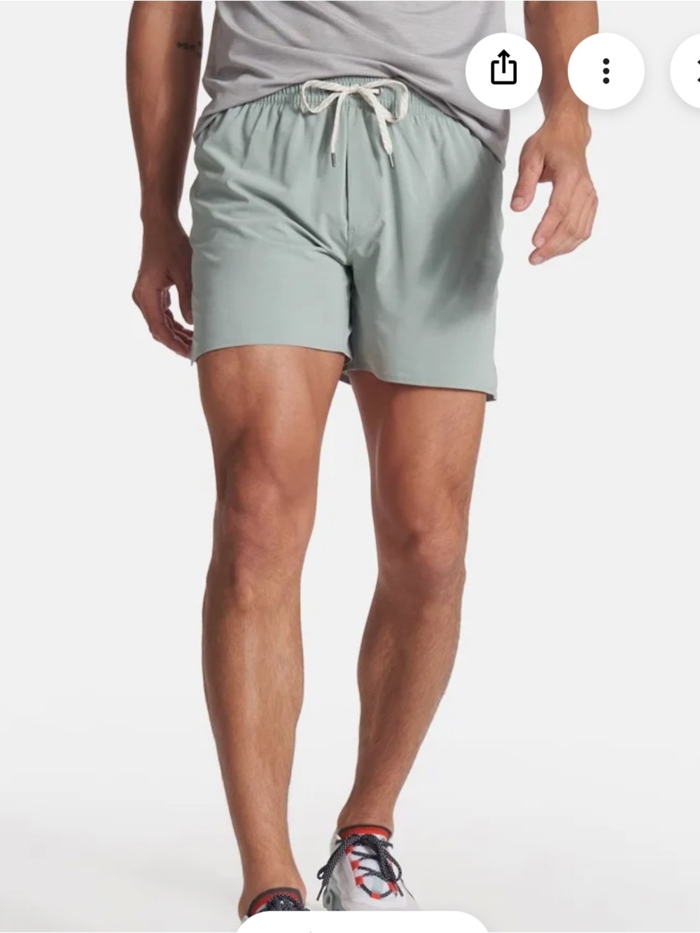 Vuori Men's Course Run Short Neptune size S